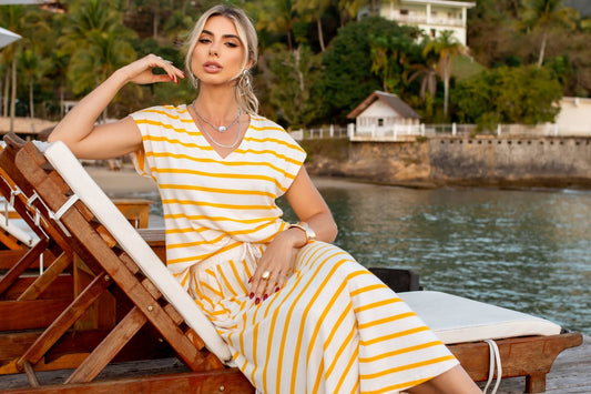 "Listras em Alta: Como Incorporar Esta Estampa Clássica e Moderna nos Seus Looks"