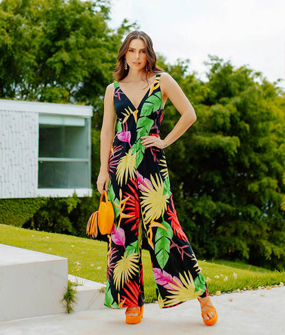 Macacão Viscose Claudia