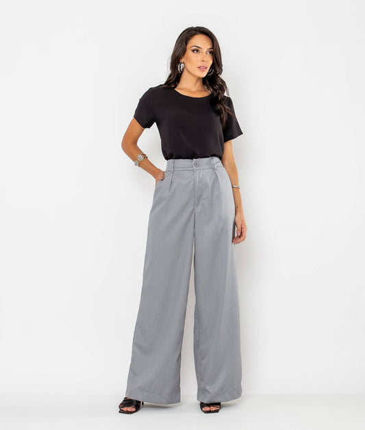 Calça Alfaiataria Pantalona Cássia