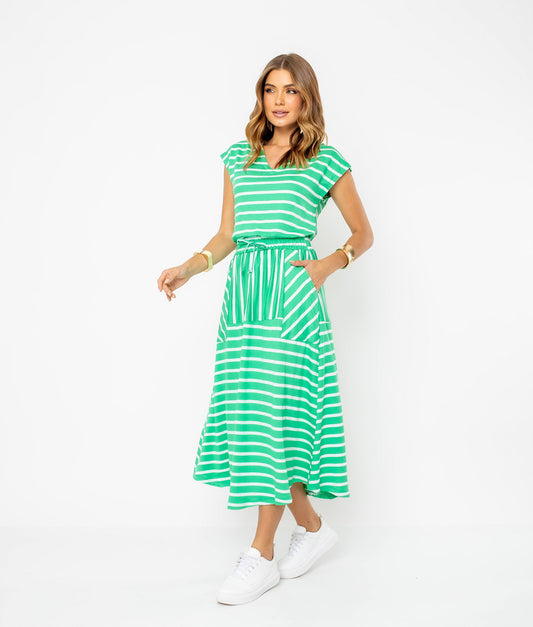 Conjunto Blusa e Saia Midi Thaís