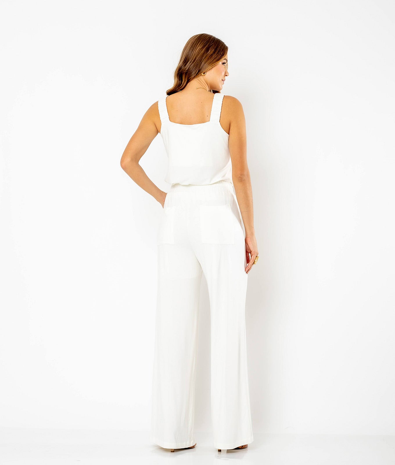 Conjunto Blusa e Calça Malha Premium Samanta