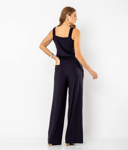 Conjunto Blusa e Calça Malha Premium Samanta