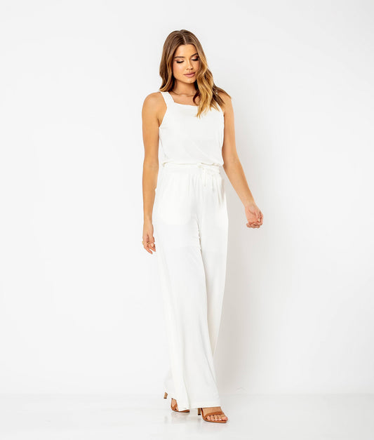 Conjunto Blusa e Calça Malha Premium Samanta