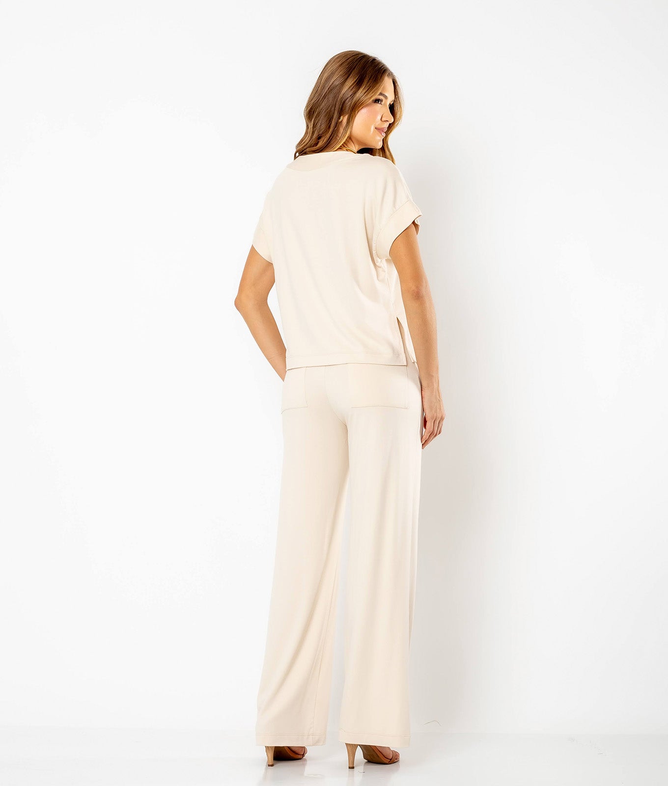 Conjunto Blusa e Calça Moletinho Verônica