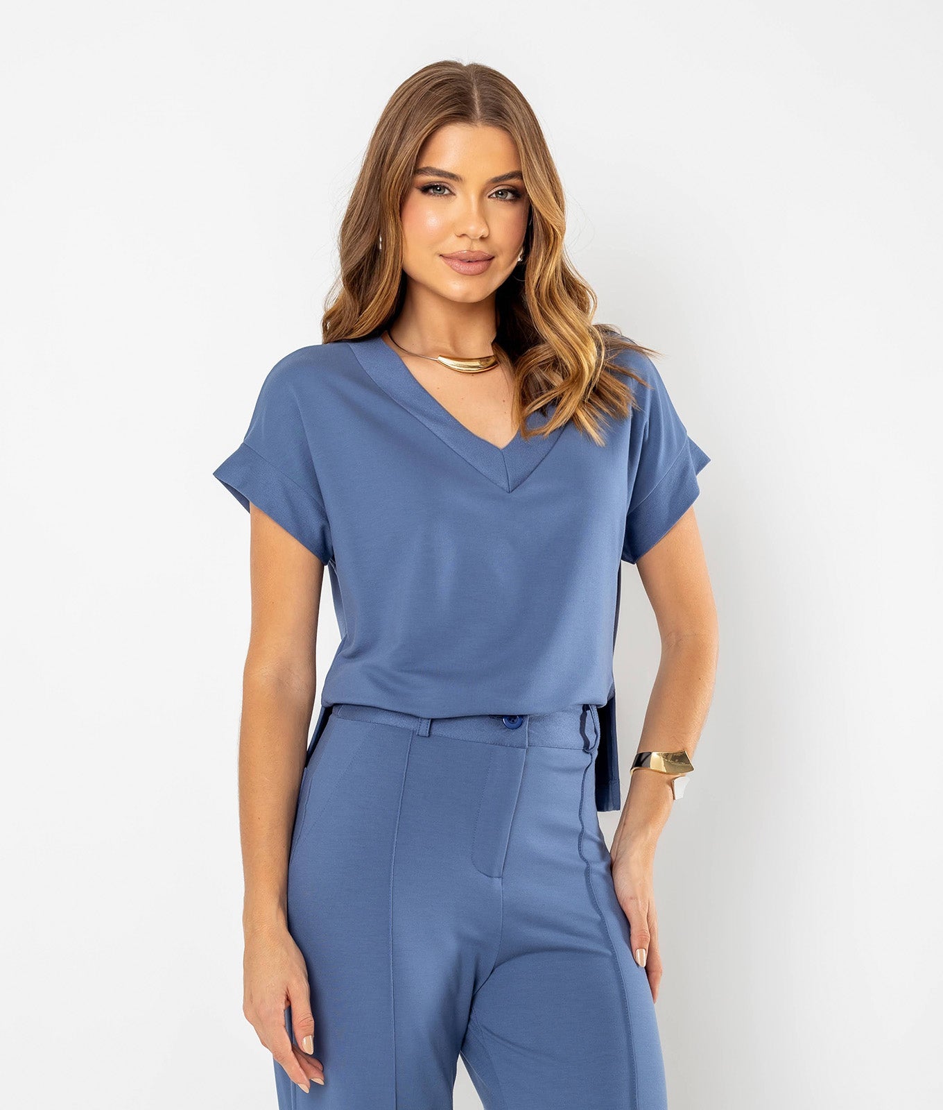 Conjunto Blusa e Calça Moletinho Verônica