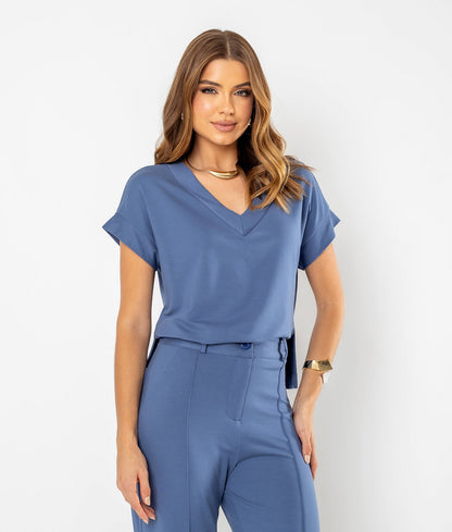 Conjunto Blusa e Calça Moletinho Verônica