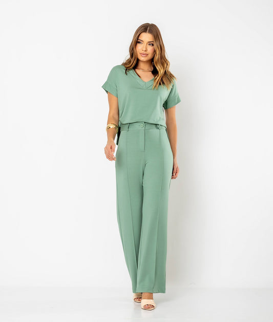 Conjunto Blusa e Calça Moletinho Verônica