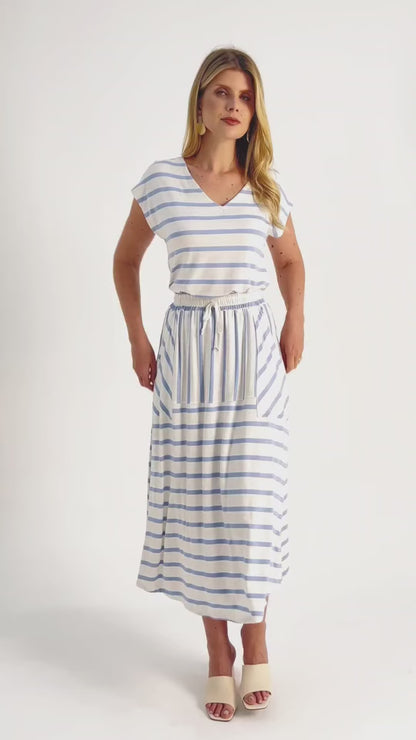 Conjunto Blusa e Saia Midi Letícia